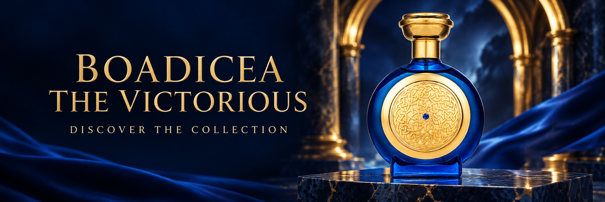 Shop Boadicea the Victorious collection — Blue Sapphire in sapphire and gold light