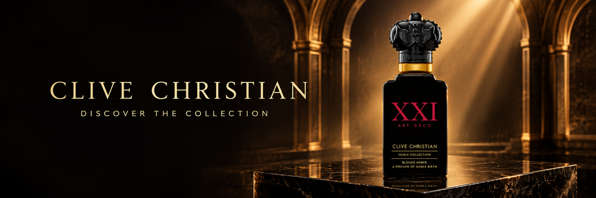 Shop Clive Christian collection — Blonde Amber in warm gold light